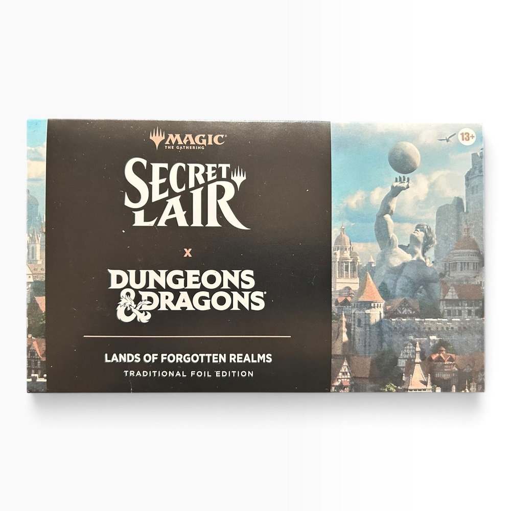 Magic The Gathering Secret Lair x Dungeons & Dragons Lands Forgotten Realms NEW